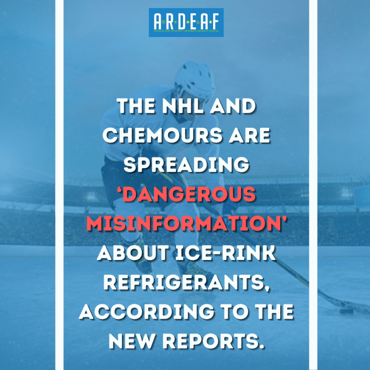 The NHL and Chemours are spreading misinformation about ice-rink